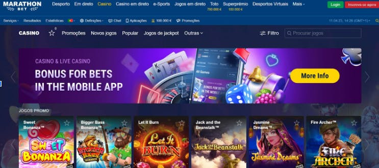 Plataforma de jogos de aposta